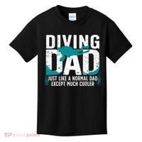 Cool Scuba Diving For Dad Men Ocean Scuba Diver Instructor Kids T-Shirt thumb 0
