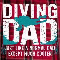 Cool Scuba Diving For Dad Men Ocean Scuba Diver Instructor Men's Flannel Plaid Pajama Pants thumb 2