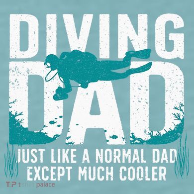 Cool Scuba Diving For Dad Men Ocean Scuba Diver Instructor Sueded Cloud Jersey T-Shirt