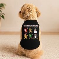 Christmas Squad Dabbing Characters Doggie Tank thumb 2