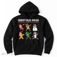 Christmas Squad Dabbing Characters Hoodie thumb 0