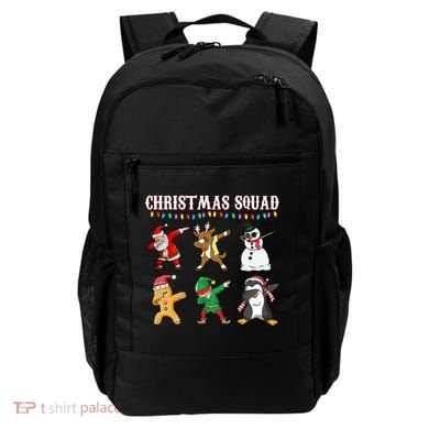 Christmas Squad Dabbing Characters Backpack
