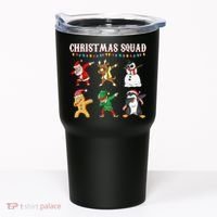 Christmas Squad Dabbing Characters Tumbler thumb 0