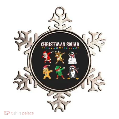 Christmas Squad Dabbing Characters Ornament