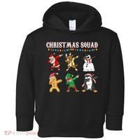 Christmas Squad Dabbing Characters Toddler Hoodie thumb 0