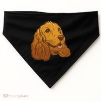 Cocker Spaniel Dog USA-Made Doggie Bandana thumb 0
