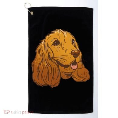 Cocker Spaniel Dog Golf Towel