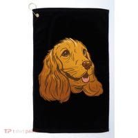 Cocker Spaniel Dog Golf Towel thumb 0