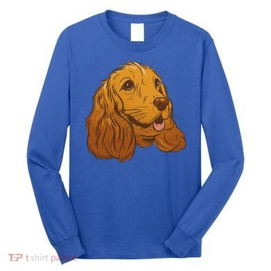 Cocker Spaniel Dog Long Sleeve Shirt