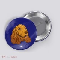 Cocker Spaniel Dog Button thumb 0