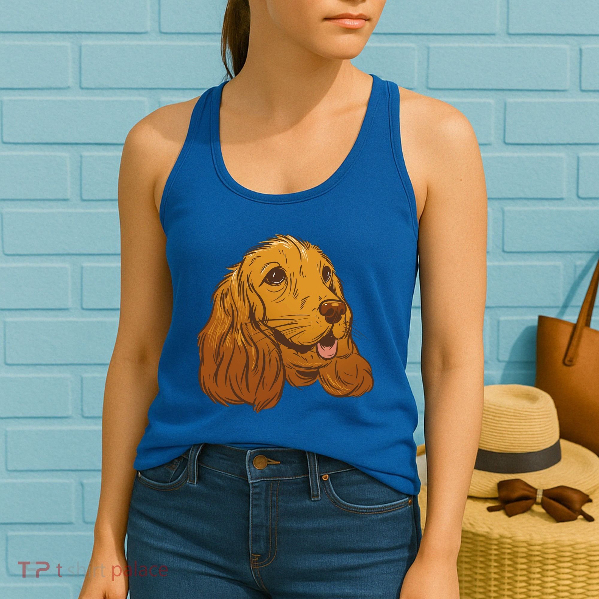 Cocker Spaniel Dog Women's Tank Top