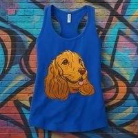 Cocker Spaniel Dog Women's Tank Top thumb 3