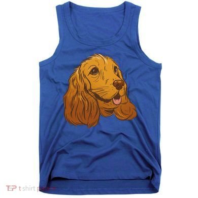 Cocker Spaniel Dog Tank Top