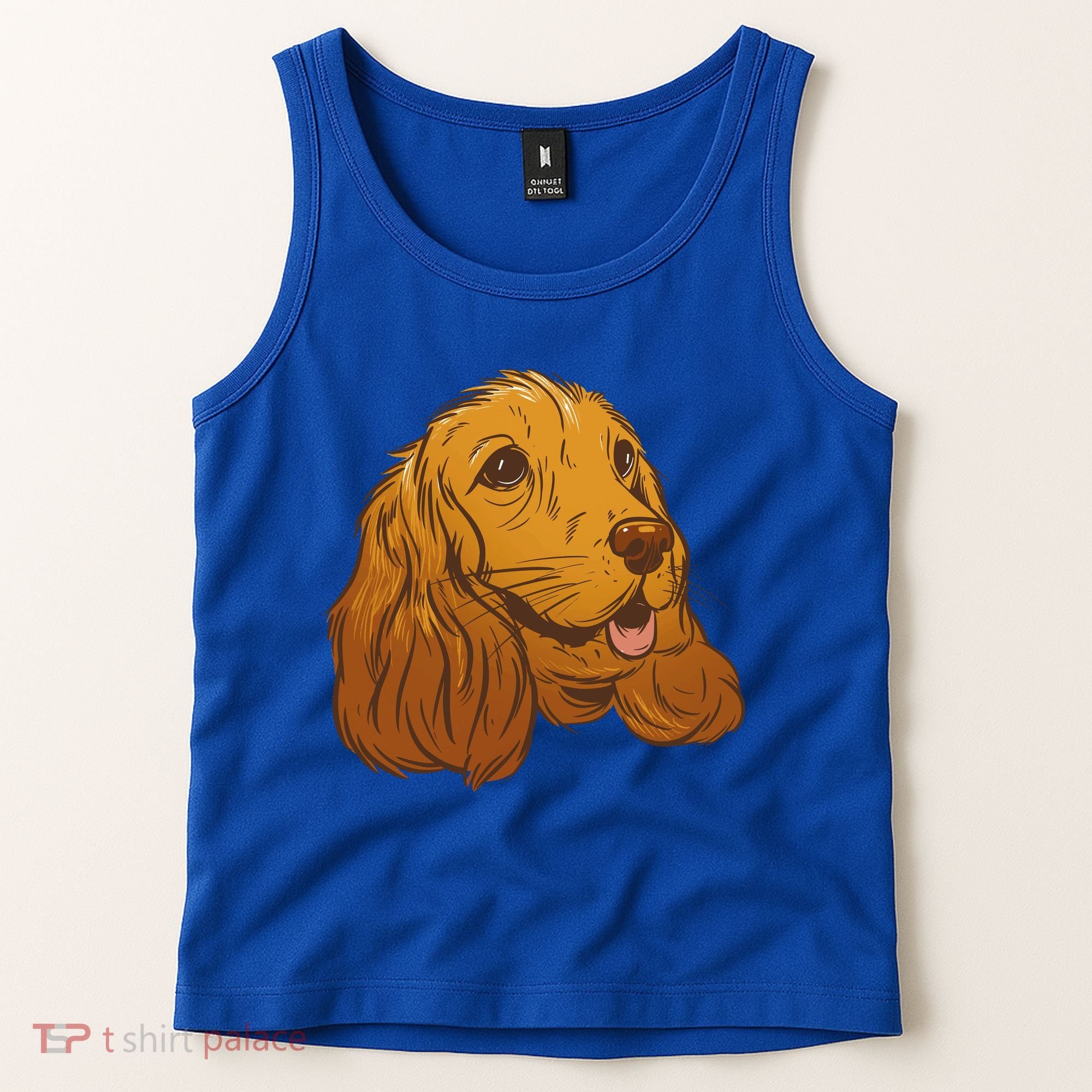 Cocker Spaniel Dog Tank Top