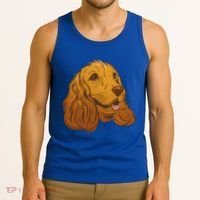 Cocker Spaniel Dog Tank Top thumb 3
