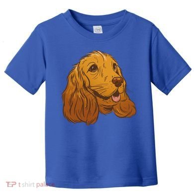 Cocker Spaniel Dog Toddler T-Shirt