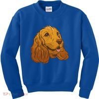 Cocker Spaniel Dog Kids Sweatshirt thumb 0