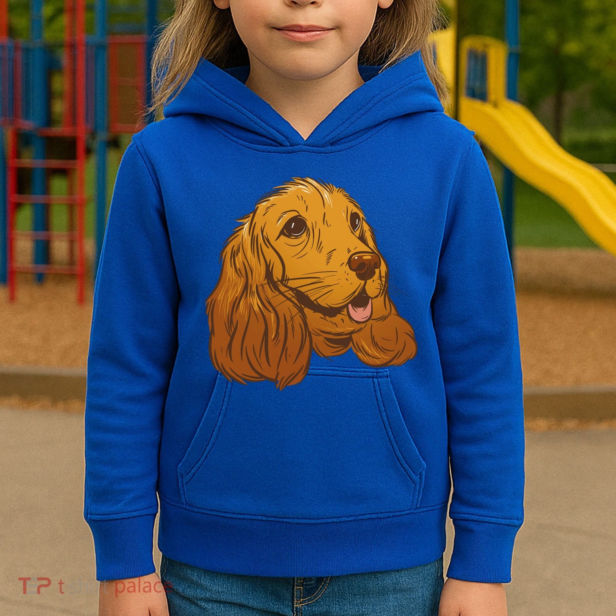 Cocker Spaniel Dog Kids Hoodie