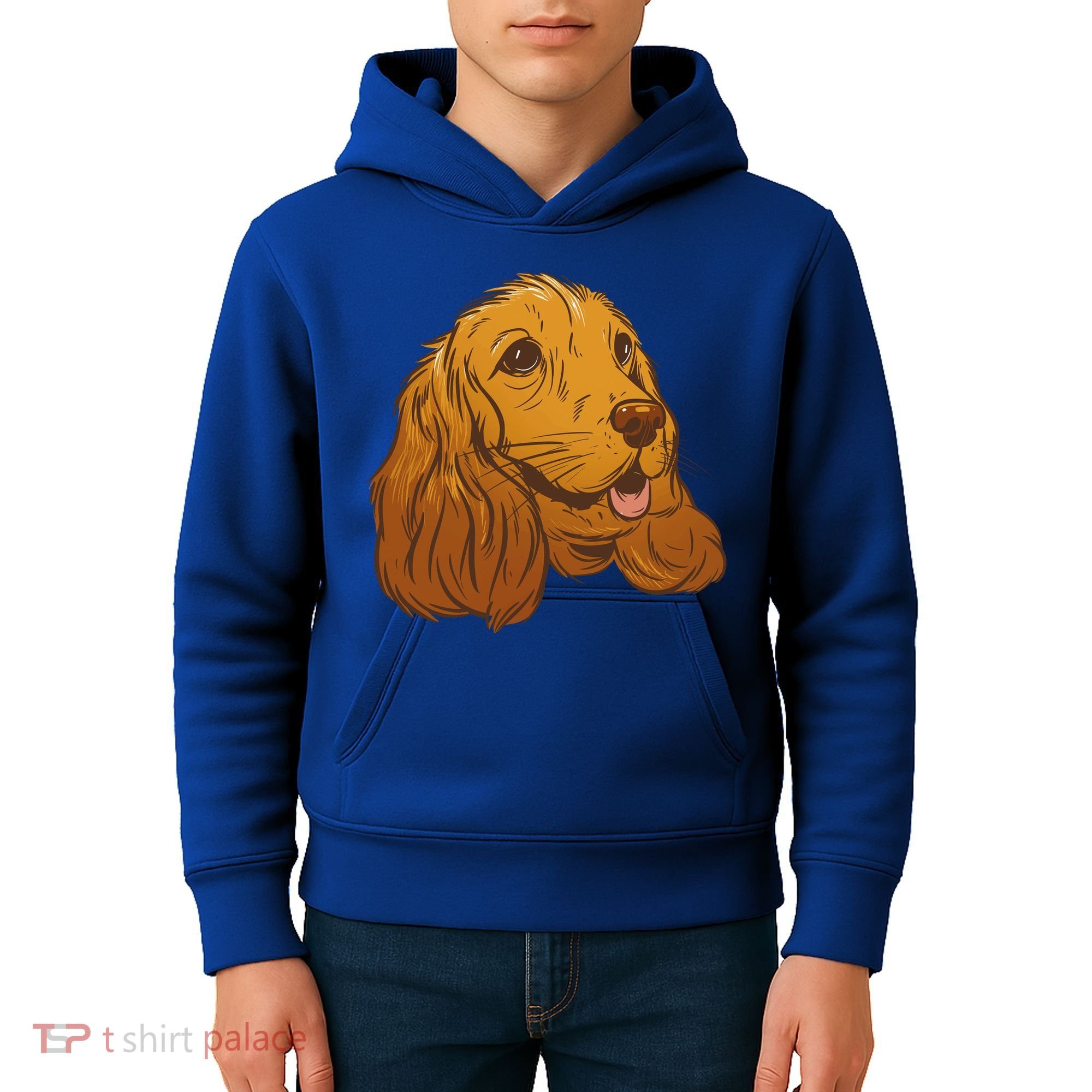 Cocker Spaniel Dog Kids Hoodie
