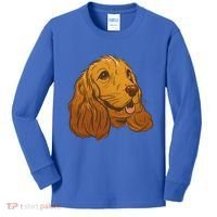 Cocker Spaniel Dog Kids Long Sleeve Shirt thumb 0