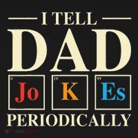 Cool Science Dad Joke I Tell Dad Jokes Periodically Kids Long Sleeve Shirt thumb 2