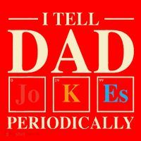Cool Science Dad Joke I Tell Dad Jokes Periodically Santa Hat thumb 1