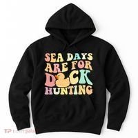 Cruising Sea Days Are For Duck Hunting Rubber Duck Cruise Hoodie thumb 0