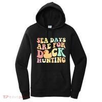 Cruising Sea Days Are For Duck Hunting Rubber Duck Cruise Women's Hoodie thumb 0