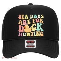 Cruising Sea Days Are For Duck Hunting Rubber Duck Cruise Hat thumb 0