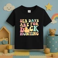 Cruising Sea Days Are For Duck Hunting Rubber Duck Cruise Toddler T-Shirt thumb 3