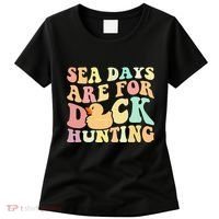 Cruising Sea Days Are For Duck Hunting Rubber Duck Cruise Women's T-Shirt thumb 0