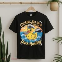 Cruising Sea Days Are For Duck Hunting Cool Cruise Trip T-Shirt thumb 2