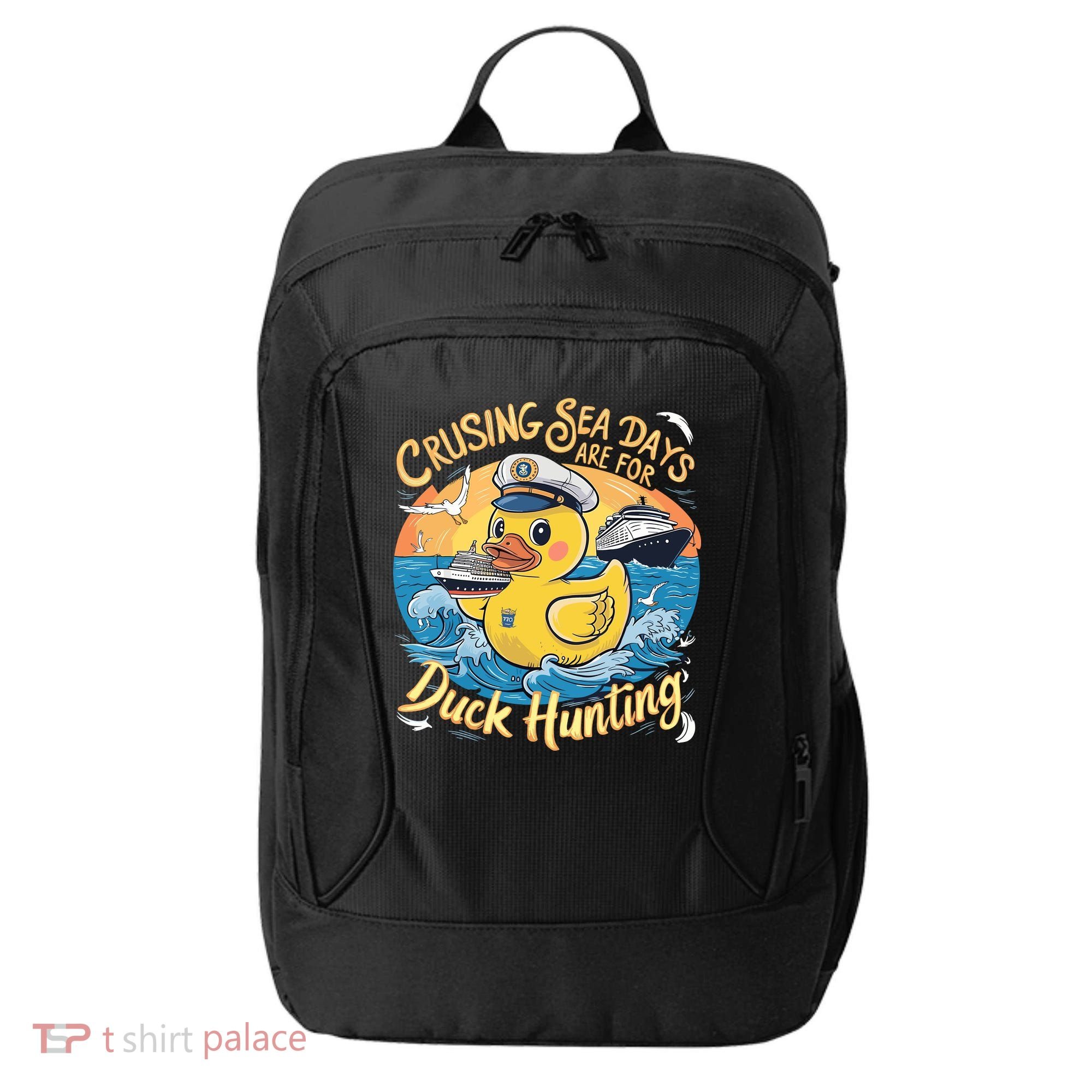 Cruising Sea Days Are For Duck Hunting Cool Cruise Trip City Backpack