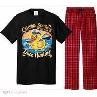 Cruising Sea Days Are For Duck Hunting Cool Cruise Trip Pajama Set thumb 0