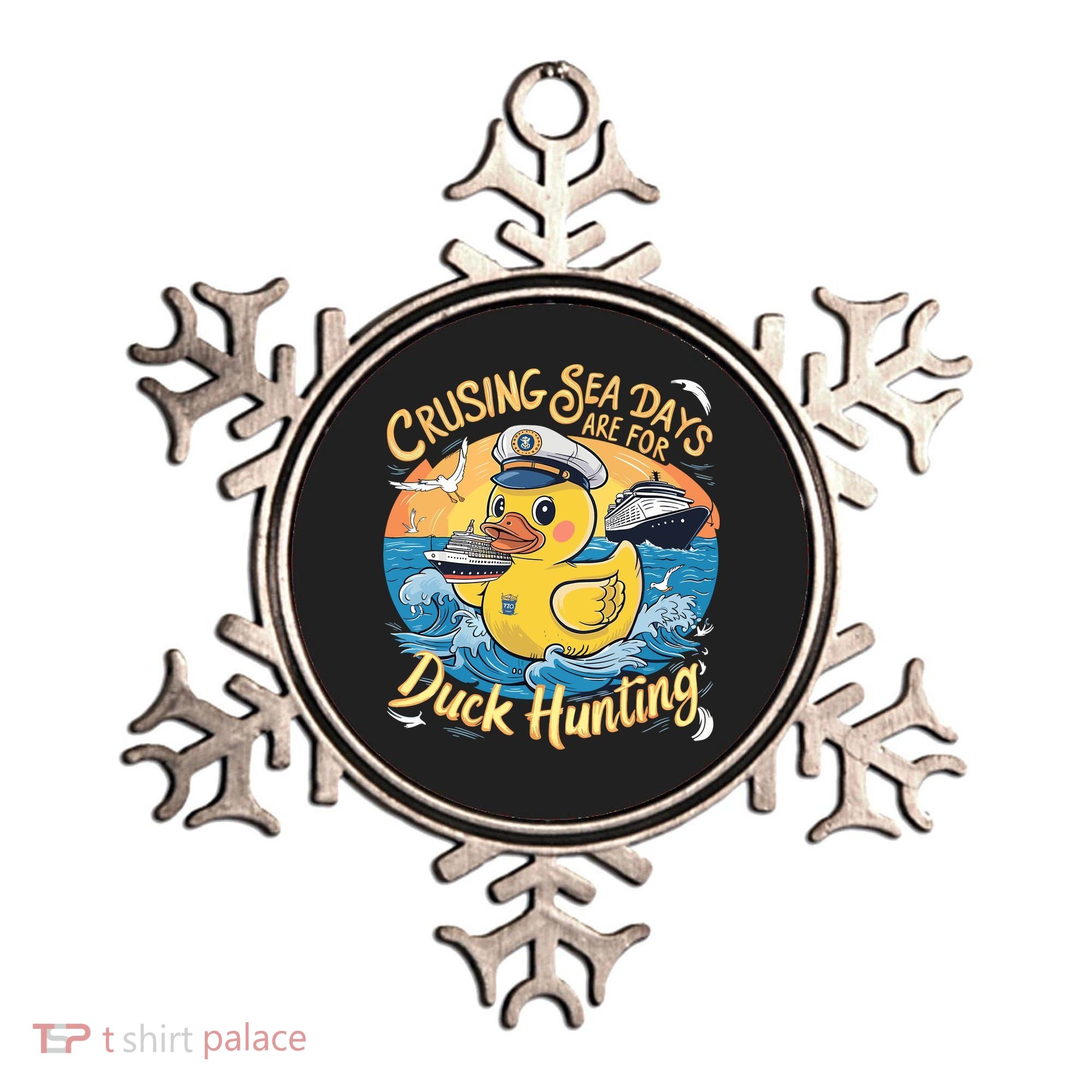 Cruising Sea Days Are For Duck Hunting Cool Cruise Trip Ornament