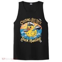 Cruising Sea Days Are For Duck Hunting Cool Cruise Trip PosiCharge Competitor Tank thumb 0