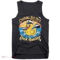 Cruising Sea Days Are For Duck Hunting Cool Cruise Trip Tank Top thumb 0