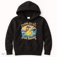 Cruising Sea Days Are For Duck Hunting Cool Cruise Trip Kids Hoodie thumb 0