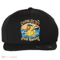 Cruising Sea Days Are For Duck Hunting Cool Cruise Trip Wool Snapback Cap thumb 0