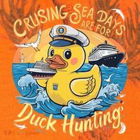 Cruising Sea Days Are For Duck Hunting Cool Cruise Trip Kati Licensed 12" Camo Cuffed Beanie thumb 2