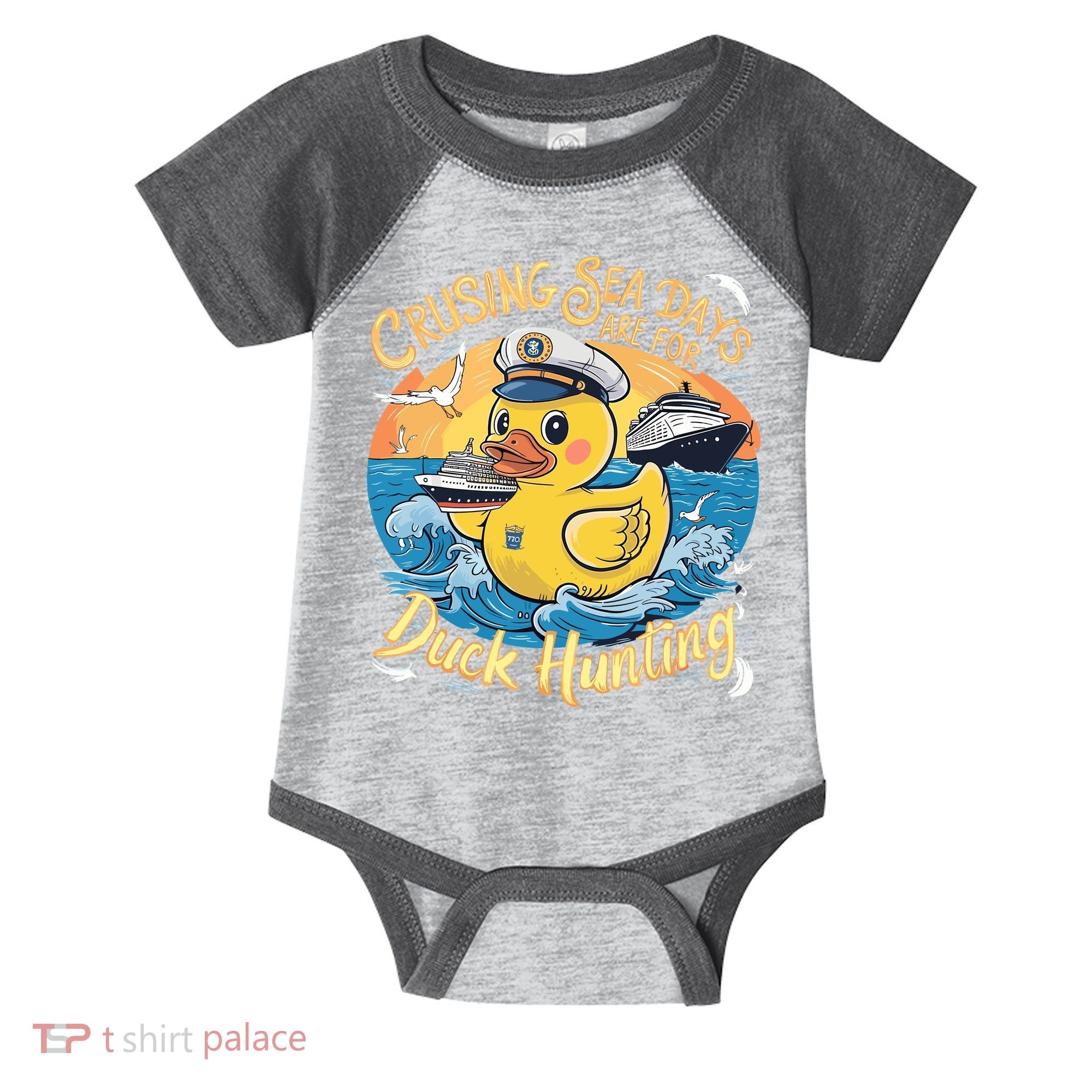 Cruising Sea Days Are For Duck Hunting Cool Cruise Trip Infant Baby Jersey Bodysuit