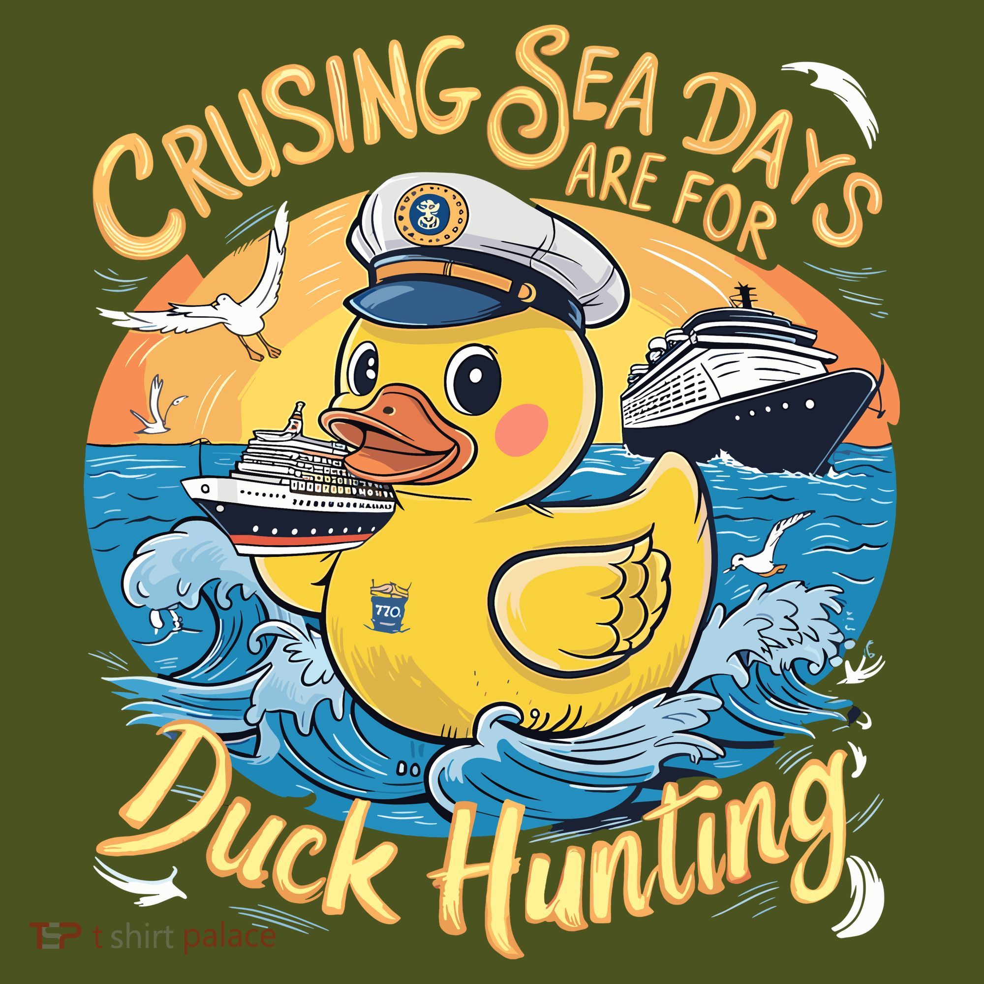 Cruising Sea Days Are For Duck Hunting Cool Cruise Trip The Baniff Cuffed Pom Beanie