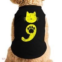 Cat Semicolon Depression Awareness Cat Lover Gift Doggie Tank thumb 0