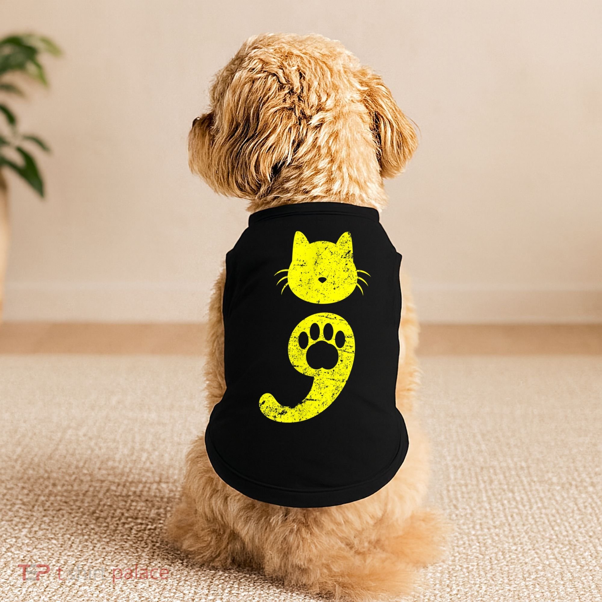 Cat Semicolon Depression Awareness Cat Lover Gift Doggie Tank