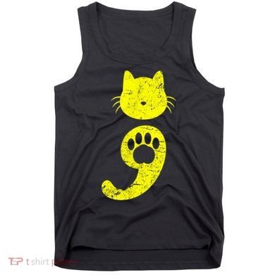 Cat Semicolon Depression Awareness Cat Lover Gift Tank Top