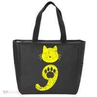 Cat Semicolon Depression Awareness Cat Lover Gift Tote Bag thumb 0