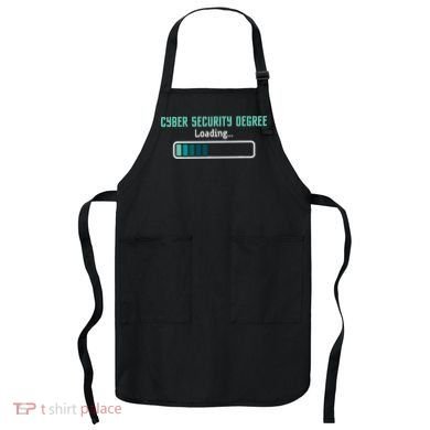 Cyber Security Degree Loading Computer Programmer Hacker Apron