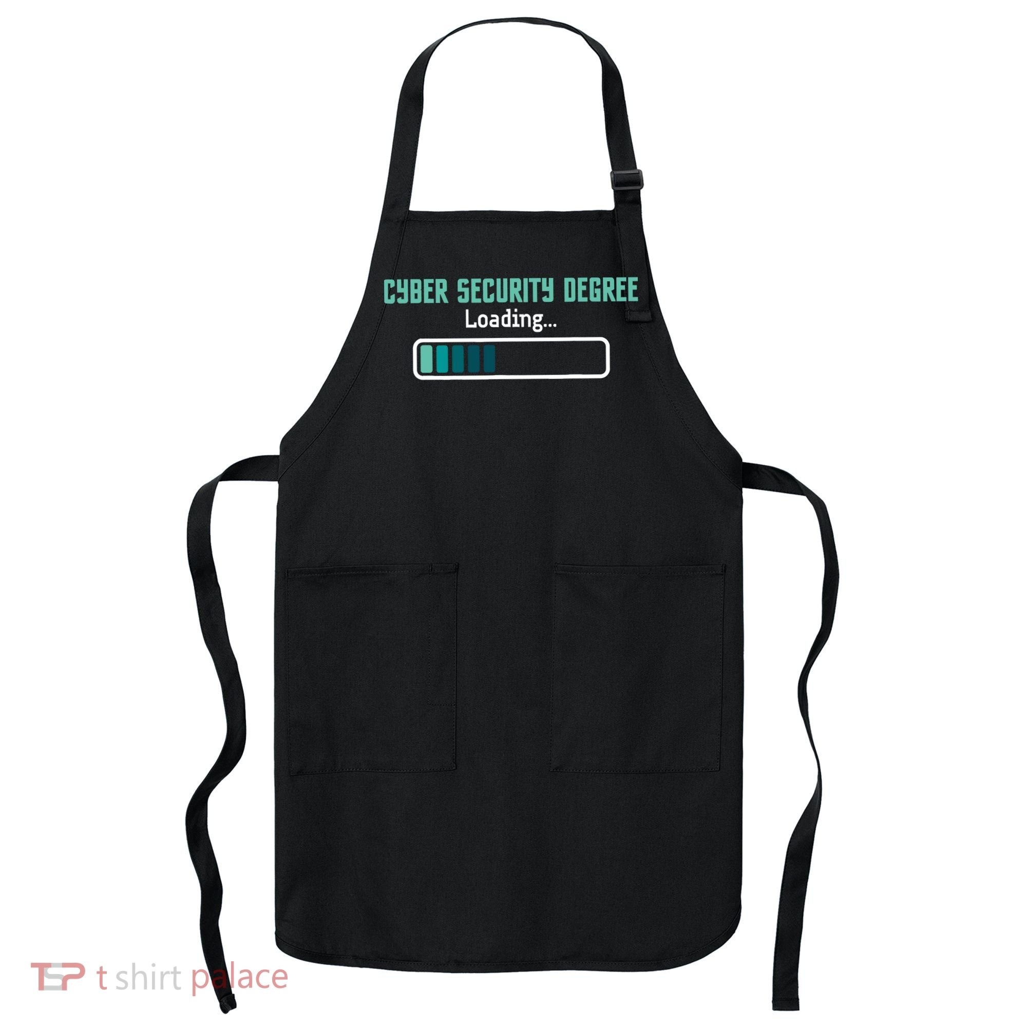 Cyber Security Degree Loading Computer Programmer Hacker Apron