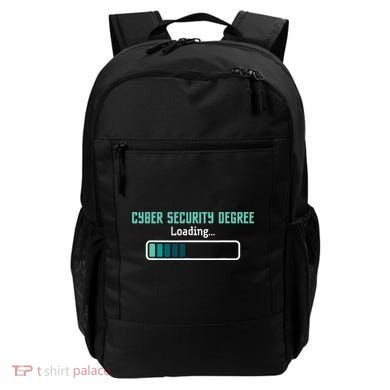 Cyber Security Degree Loading Computer Programmer Hacker Backpack