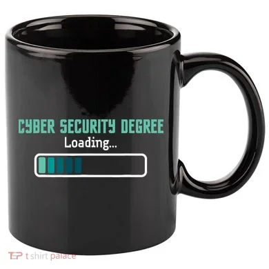 Cyber Security Degree Loading Computer Programmer Hacker 11oz C Handle Ceramic Mug